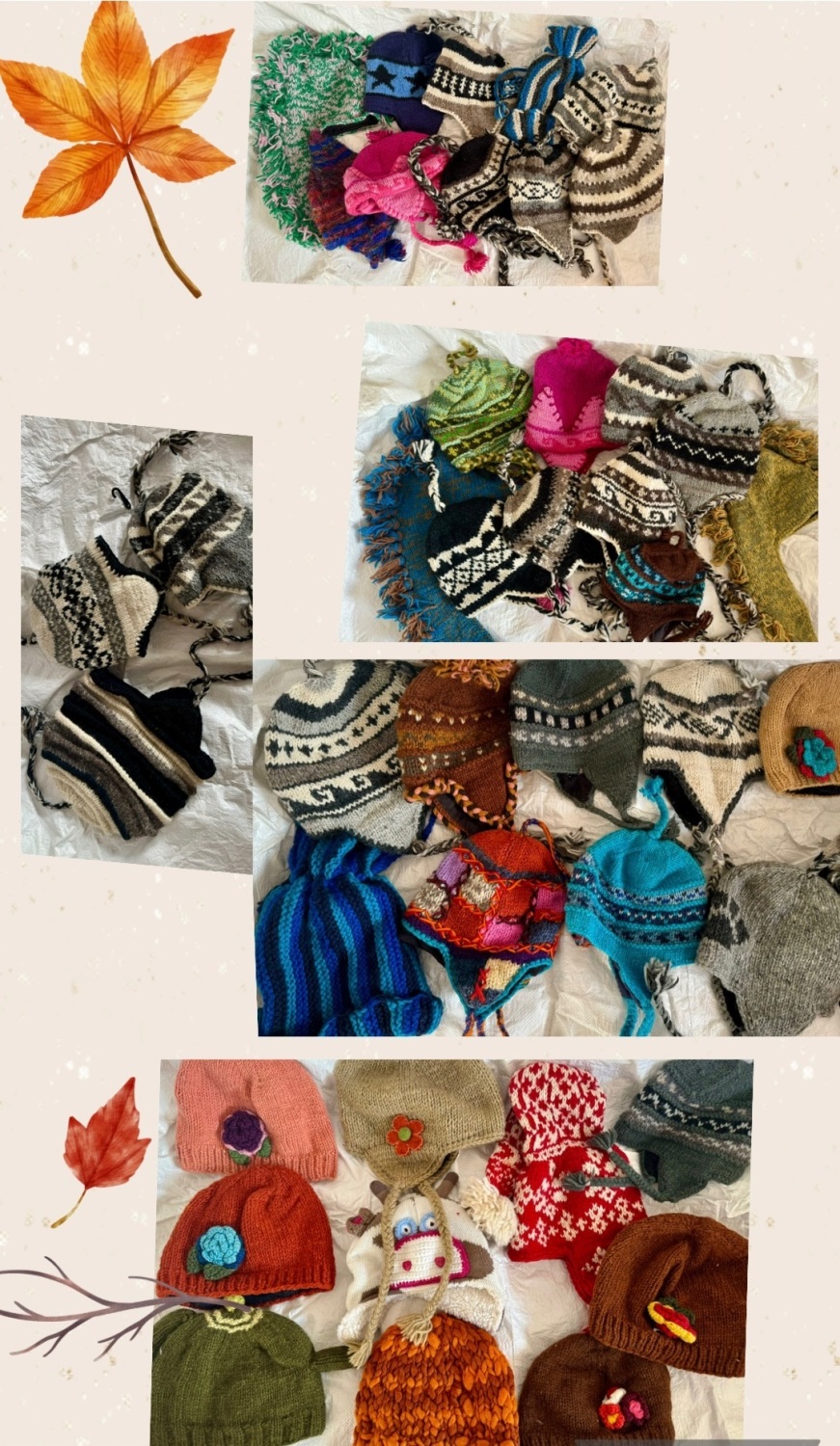 Wholesale  lot of 43 hippy/ festival hats