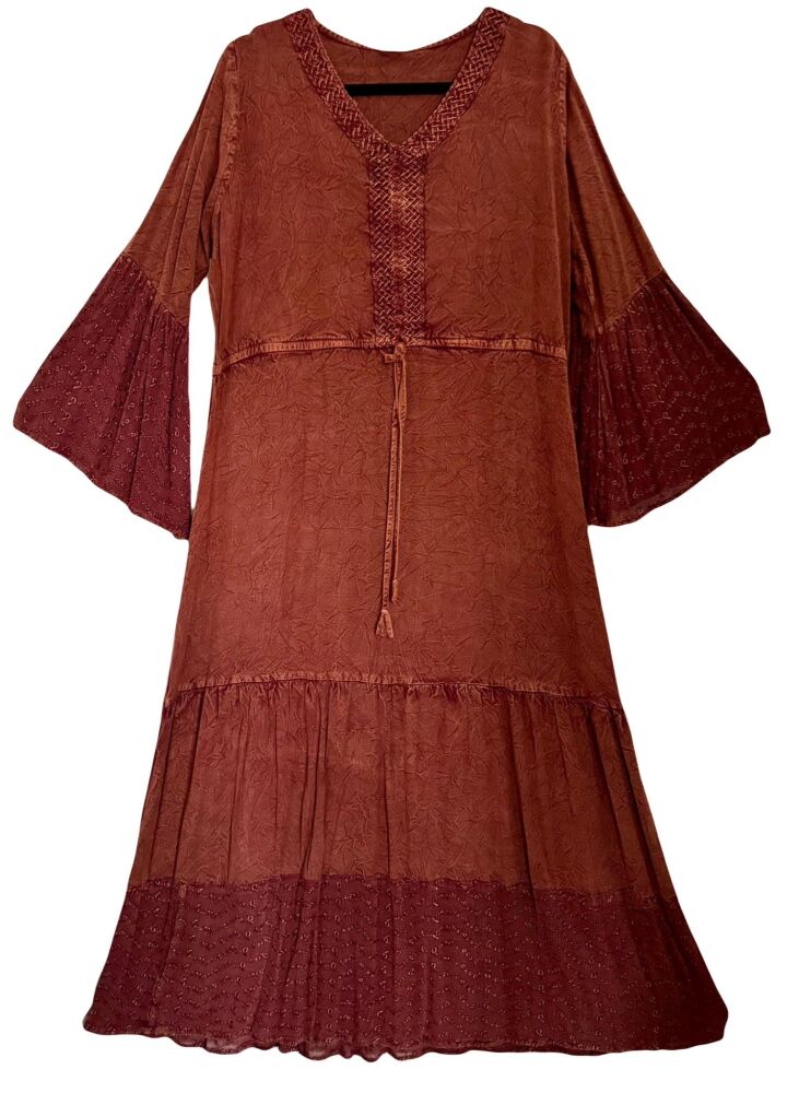 Evangeline beautiful maxi dress  [46 inches bust-no stretch]