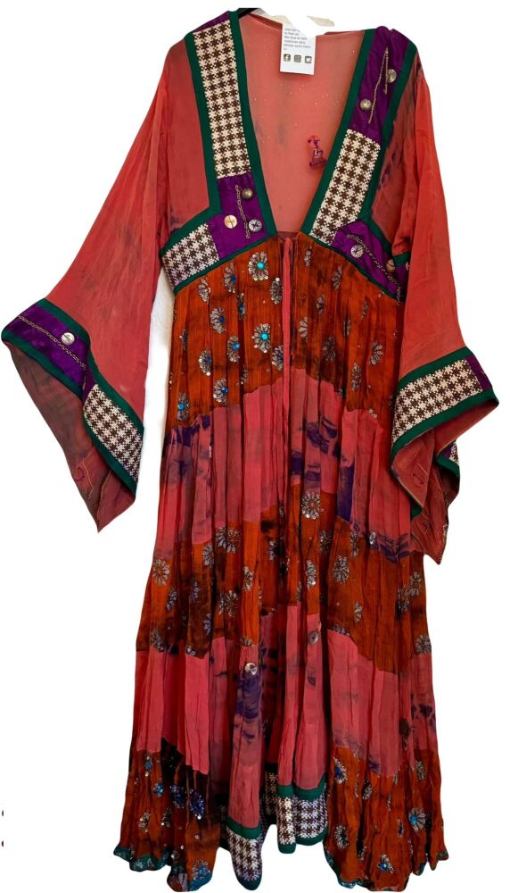 Arise the Goddess layered kaftan dress [regular]