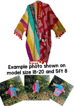 Krishna kantha  tasseled robe 18-30