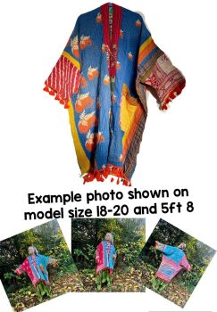 Krishna kantha  tasseled robe 18-30
