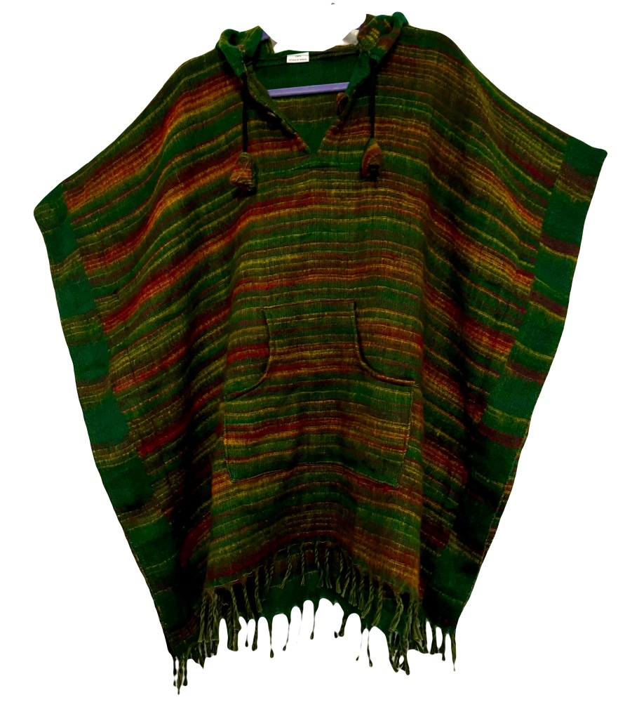 Snuggly poncho top