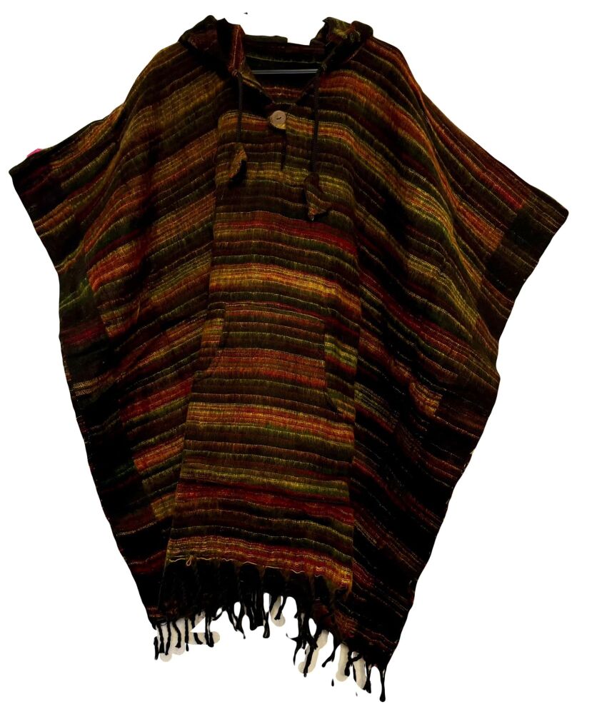 Snuggly poncho top