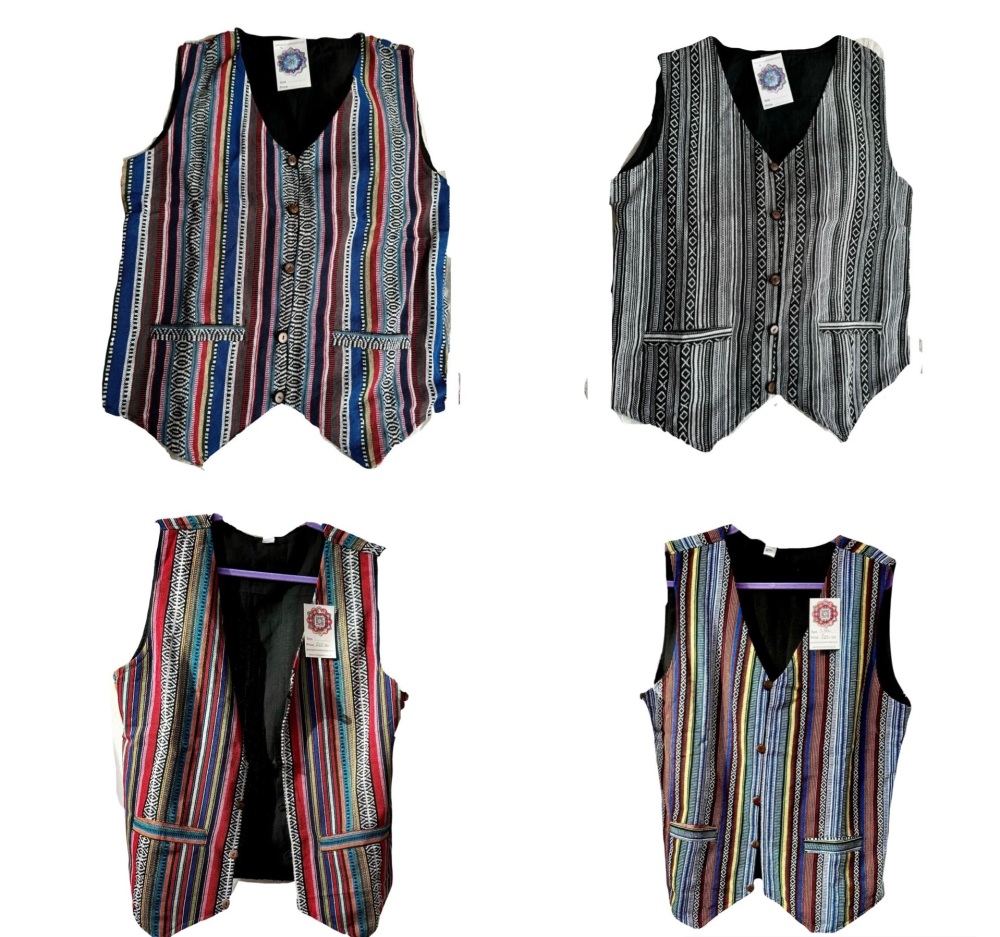 10 x  waistcoats l/xl and xxl