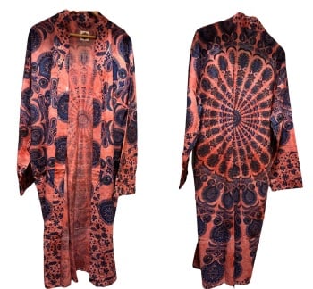 **Gorgeous tie dye Goddess duster jacket