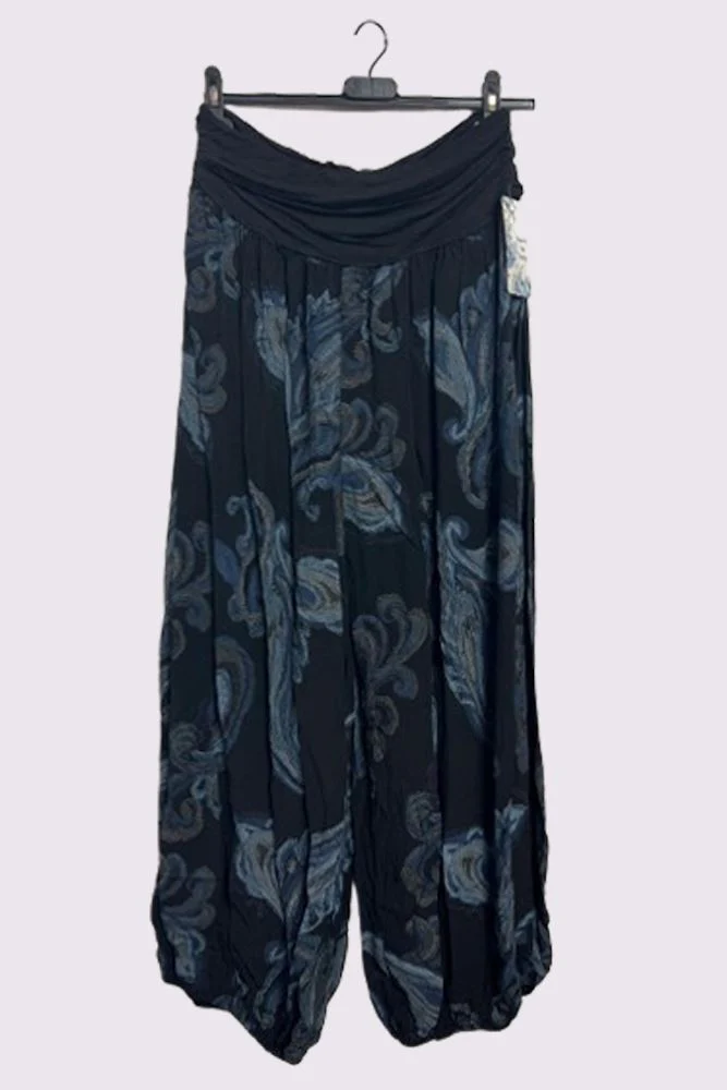 Super soft paisley harem trousers