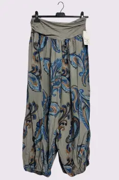 Super soft paisley harem trousers