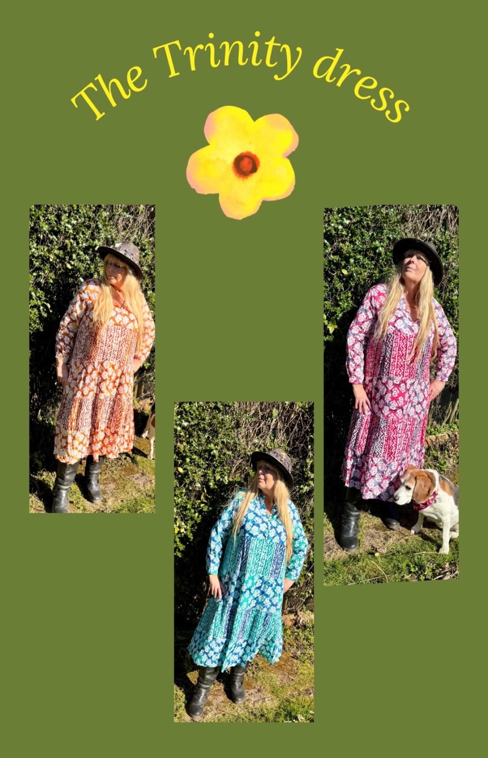 The pretty Trinity   dress