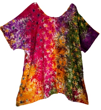 Sun & stars mystic  Curvy Annie plus size top