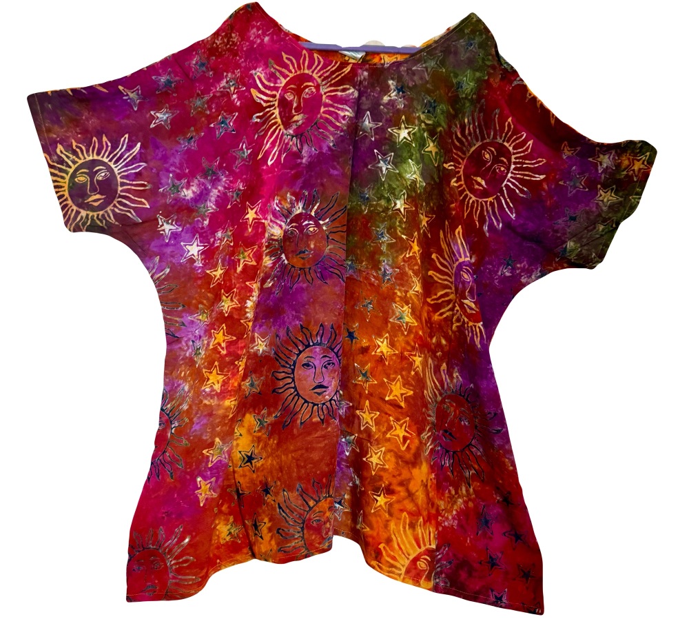 Sun & stars mystic  Curvy Annie plus size top
