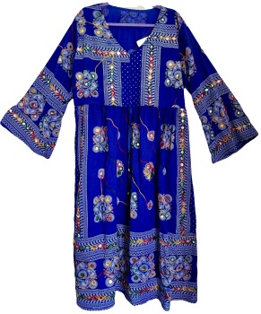 Beautiful sequin mirrored goddess folksy Florence dress 20-24 [check measurements]