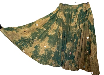 Jordash vintage glass mirrored skirt