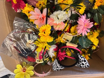Joblot of 100 headbands festival/ parties