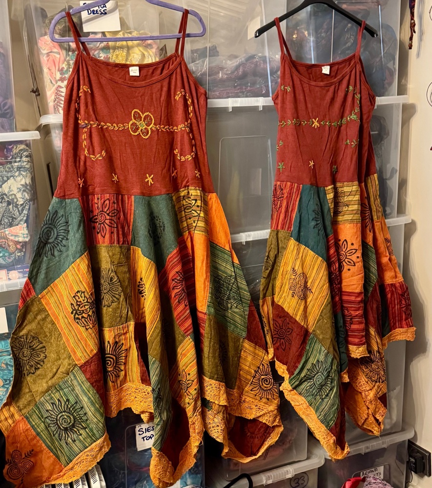 Wholesale lot Alexa patchwork dress