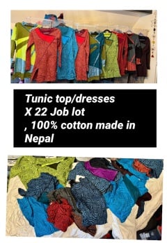 Job lot of 22new tunic dresses/tops