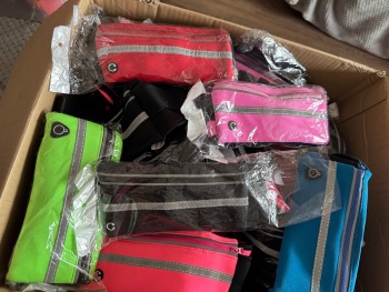 Job lot of  72 sports  bumbag/ fanny  packs