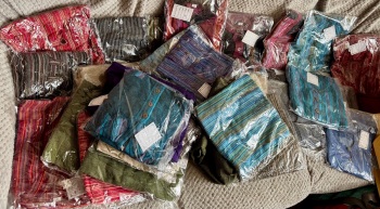 Job lot of  38 hippy shirts size s-4xl