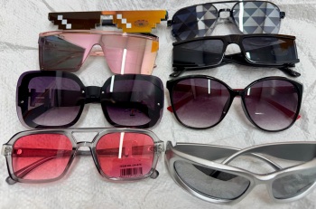 Party pack of funky sun glasses
