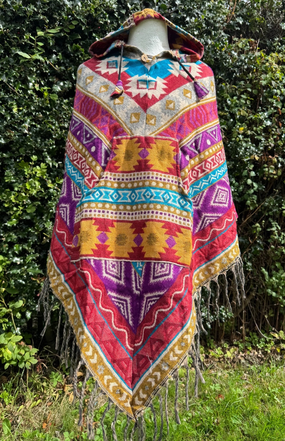 Snuggly fleece  poncho