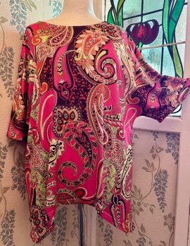 Funky hippie trippy top