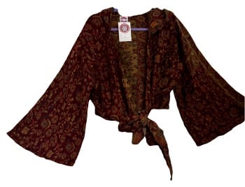 Snuggly tie front hooded  top 14-18