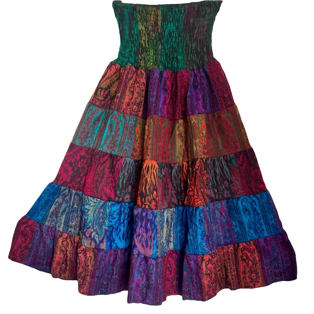 Gorgeous  Cashmelon  Pheobe tiered skirt