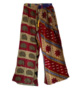 Funky kantha trousers