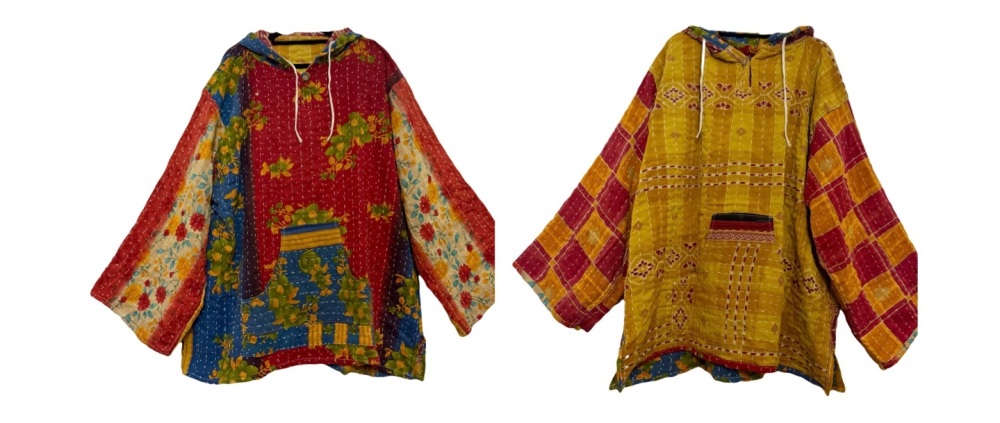 Reversible Kantha Joani hoody 58 bust)