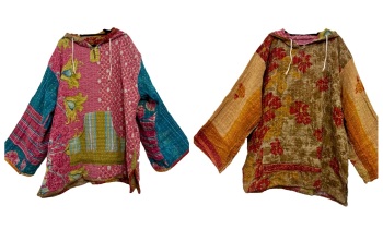 Reversible Kantha Joani hoody 58 bust)