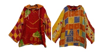 Reversible Kantha Joani hoody 58 bust)