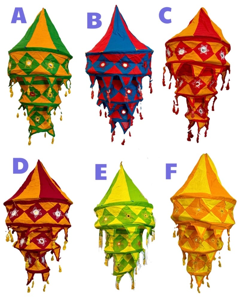 Indian handicraft lantern