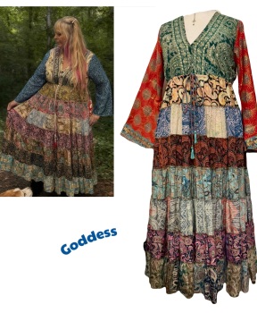 14-18 The beautiful Juniper swishy dress ]