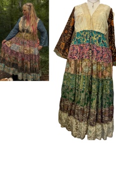 20-24 The beautiful Juniper swishy dress ]