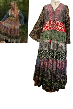 20-24 The beautiful Juniper swishy dress ]