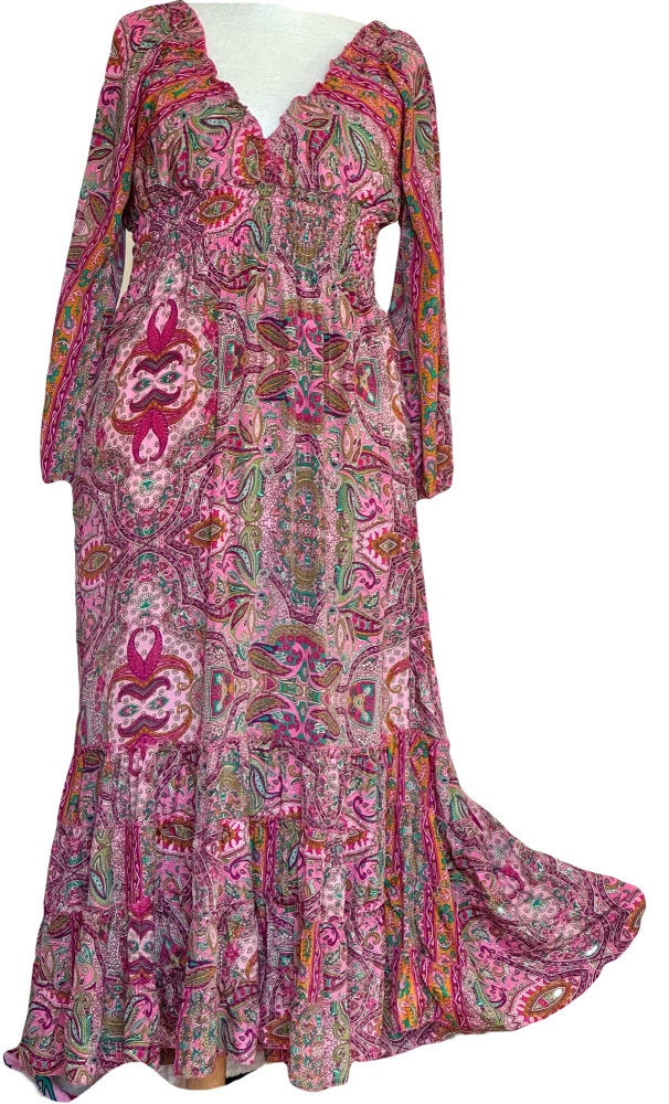 The beautiful bohemian Rosa maxi dress 10-16