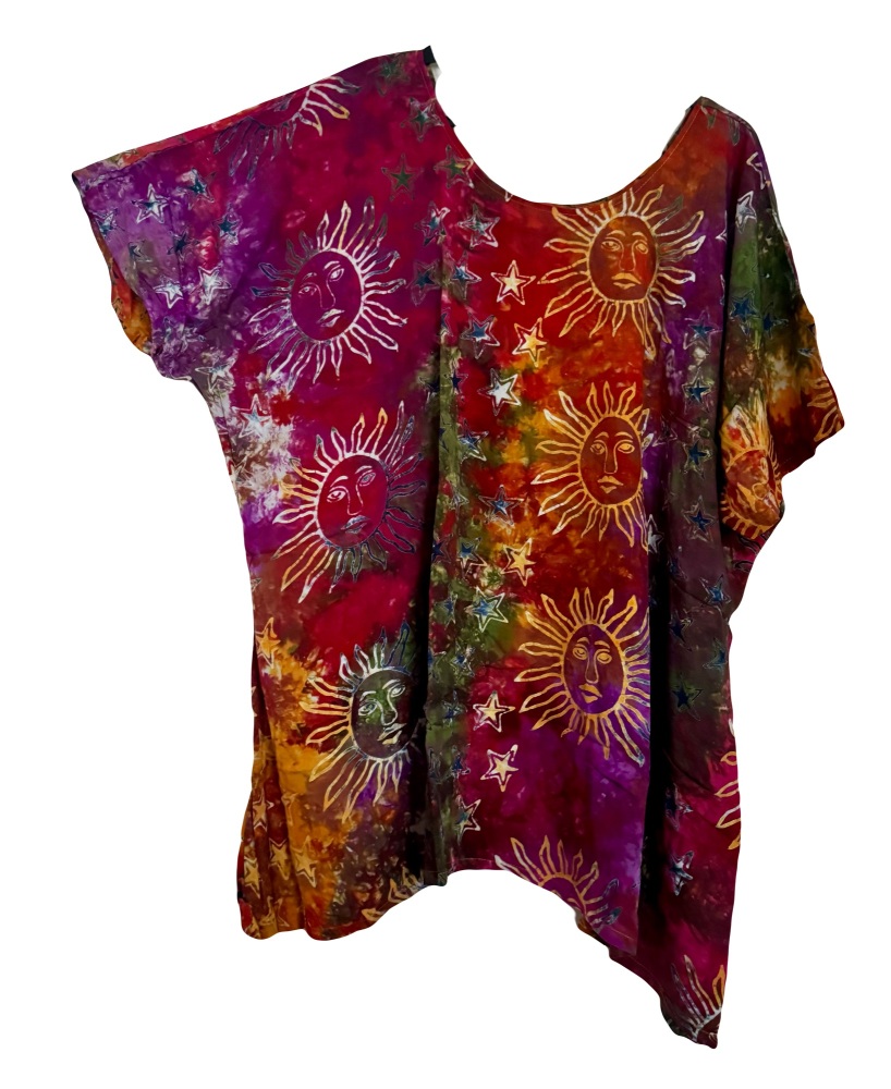 Sun & stars mystic  Curvy Annie plus size top