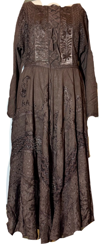 Beautiful Gwendolyn  faery realm goddess dress 18-24