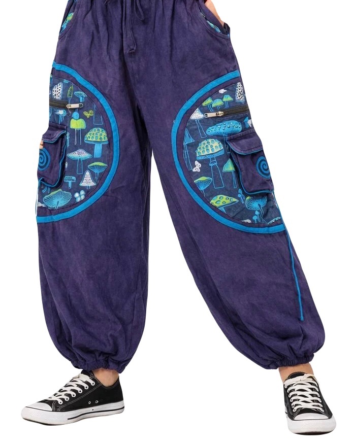 Funky n comfy mushroom  trousers