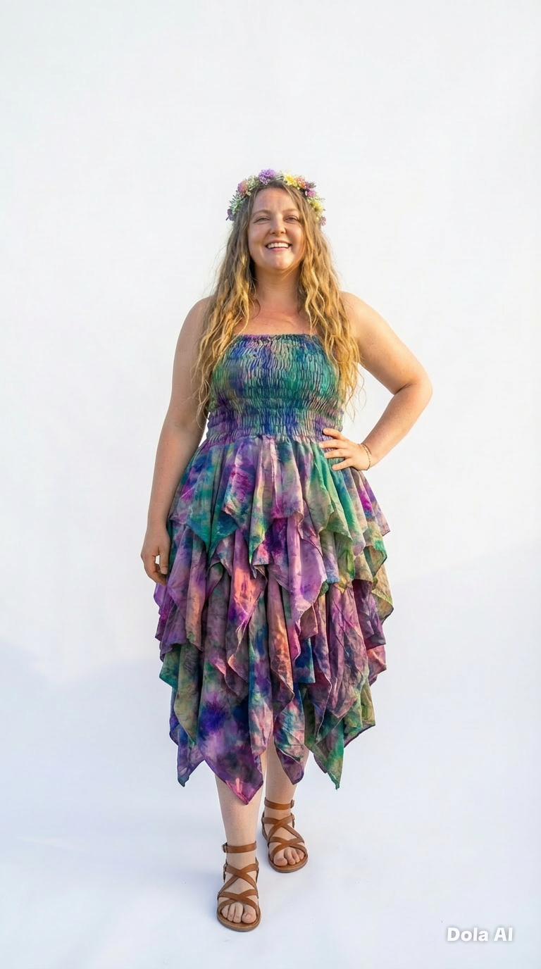 Beautiful whimsical Samira dress