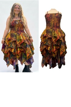 Beautiful whimsical Samira dress