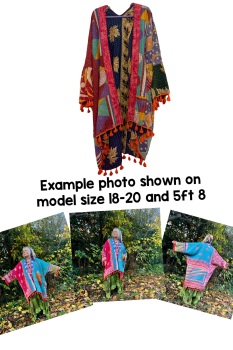 Krishna kantha  tasseled robe 18-30