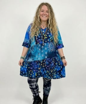 Gorgeous moon goddess  smock dress