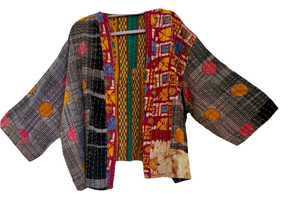 Jena Kantha  jacket  (58 bust)