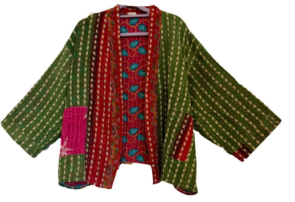 Jena Kantha  jacket  (58 bust)