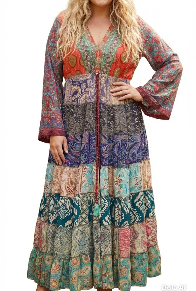 14-18 The beautiful Juniper swishy dress ]