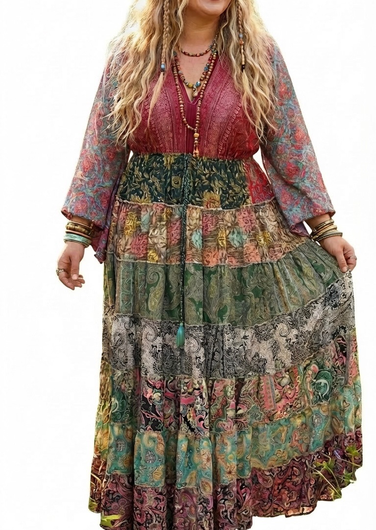 14-18 The beautiful Juniper swishy dress ]