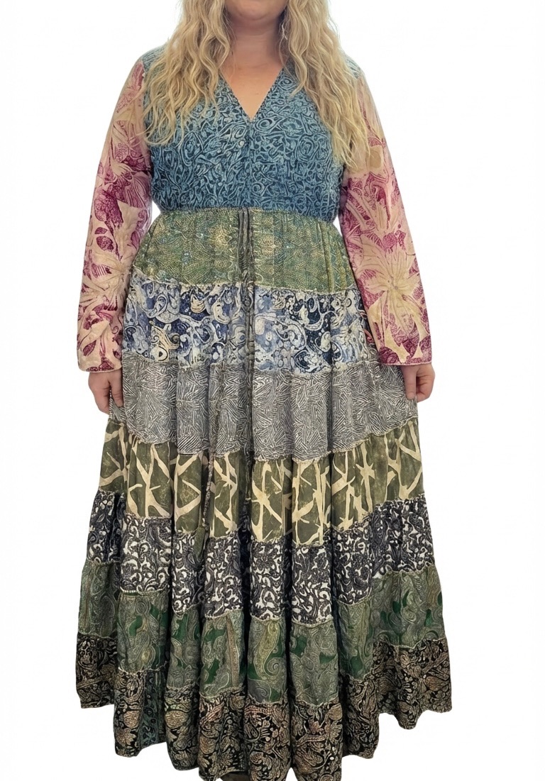 20-24 The beautiful Juniper swishy dress ]