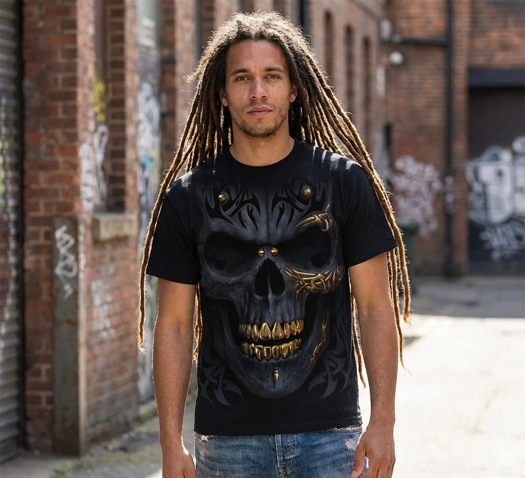 Spiral Direct-Black Gold  various sizes