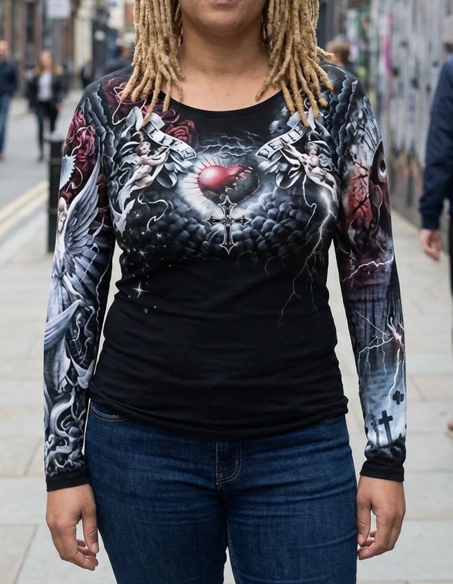 Spiral Direct-Life & Death cross various sizes