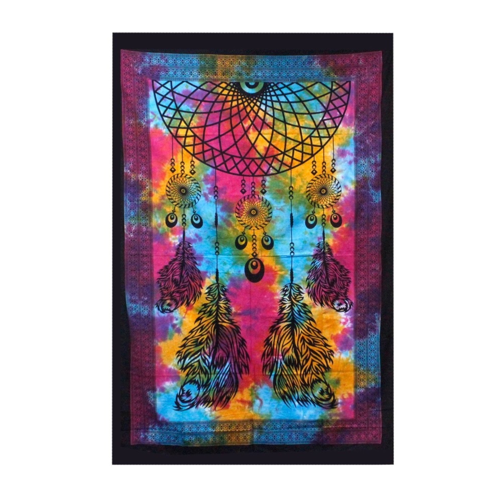 Dream catcher throw or wall hanging
